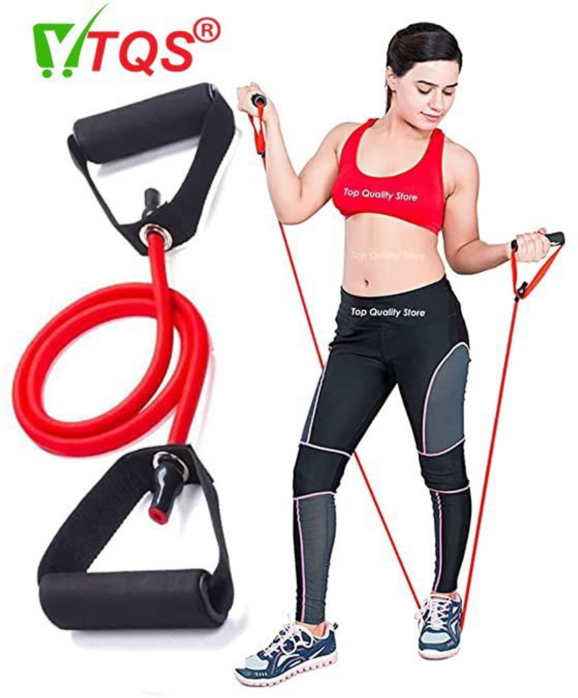TQS Single Toning Resistance Tube Exercise Band for Home Resistance Band Buy TQS Single Toning Resistance Tube Exercise Band for Home Resistance Band Online at Best Prices in India Sports