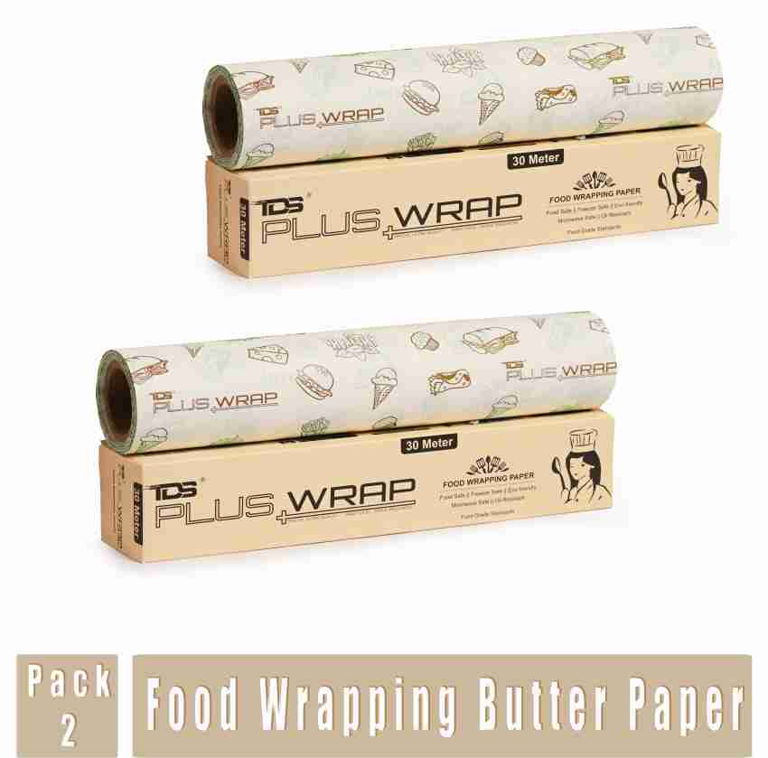 Wrapping Guru Printed Food Wrapping Butter Paper Roll, Wrapping Butter  Paper Paper Foil Price in India - Buy Wrapping Guru Printed Food Wrapping Butter  Paper Roll