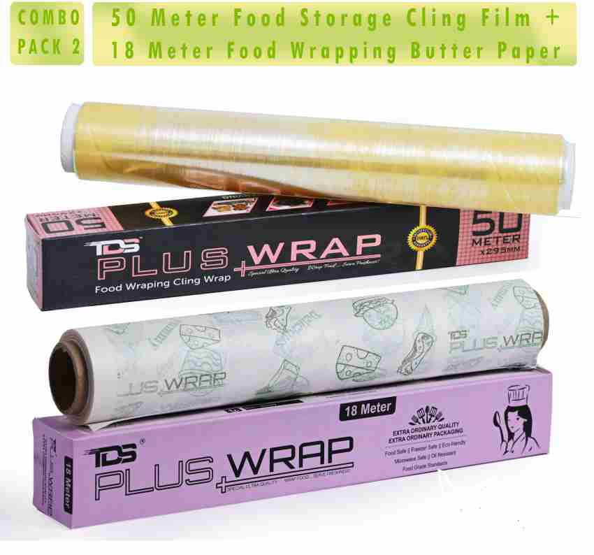 Buy TDS PLUS WRAP Moisture Proof Parchment Paper - 30 m (Pack Of 3