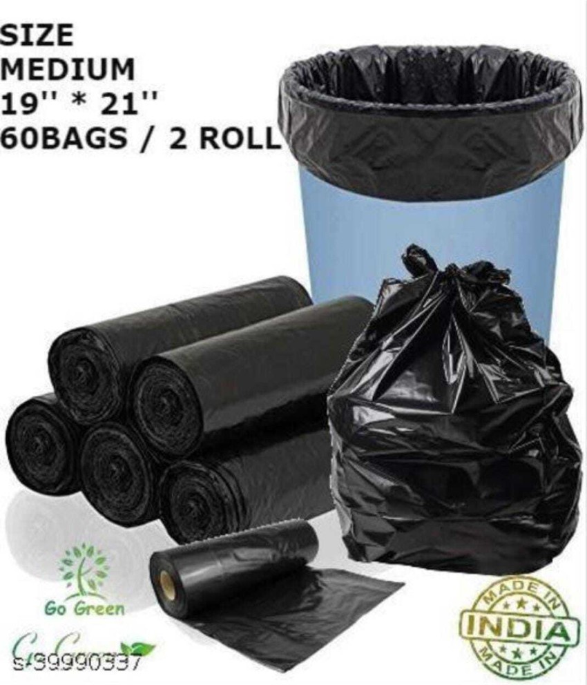 Plain Plastic OXO Biodegradable Garbage Bag, Size: Small & medium