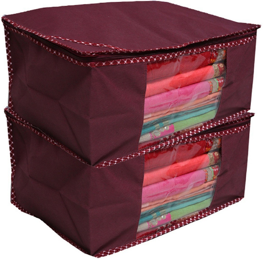KUBER INDUSTRIES Designer Non woven Saree cover Saree Bag Storage bag Set of 2 Pcs 9 Inches Height COMBONWCMBB12 Price in India Buy KUBER INDUSTRIES Designer Non woven Saree cover Saree