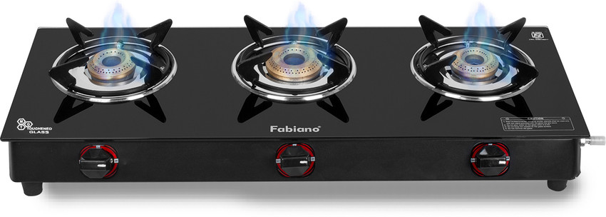 Fabiano gas stove 3 burner new arrivals