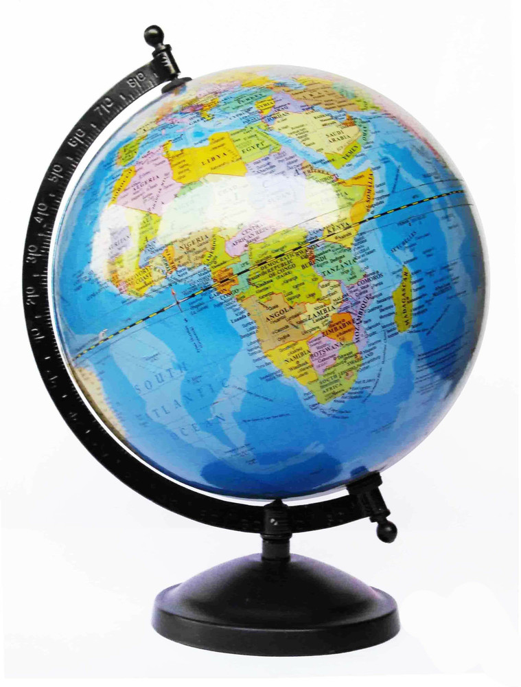 Cart4Craft Plastic Ball With Metal Base Desk Table Top Political