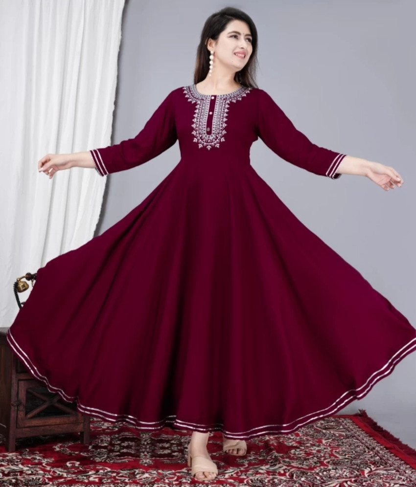 Snapdeal anarkali gown online