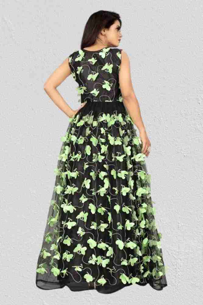 Butterfly sale gown flipkart