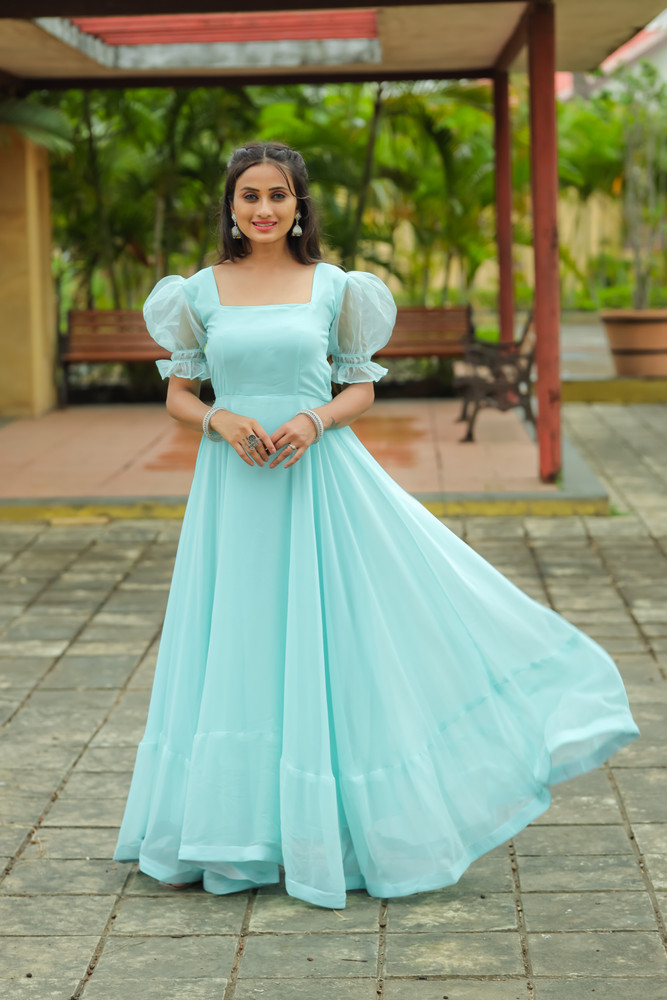 Short anarkali shop dresses flipkart