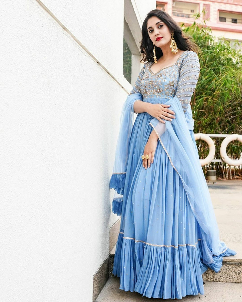 Flipkart suits anarkali cheap