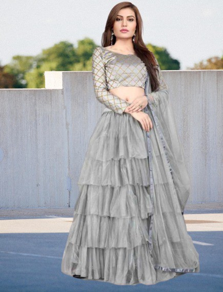 Grey colour hotsell ke gown