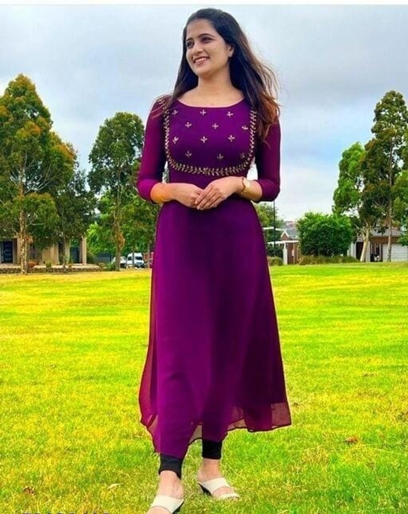 Blue Sparrow Women Gown Purple Dress Buy Blue Sparrow Women Gown