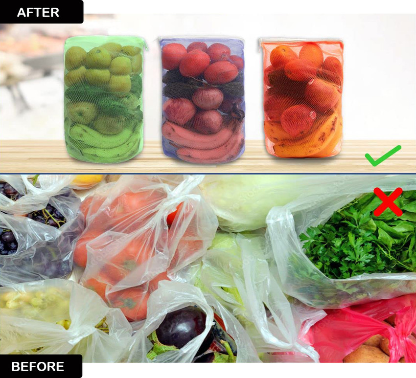Refrigerator vegetable 2025 storage bags flipkart