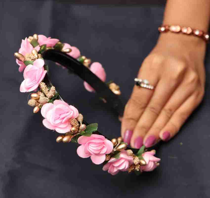 Flower online hair circlet