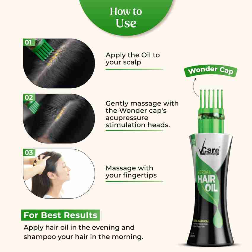 V care shop hair oil