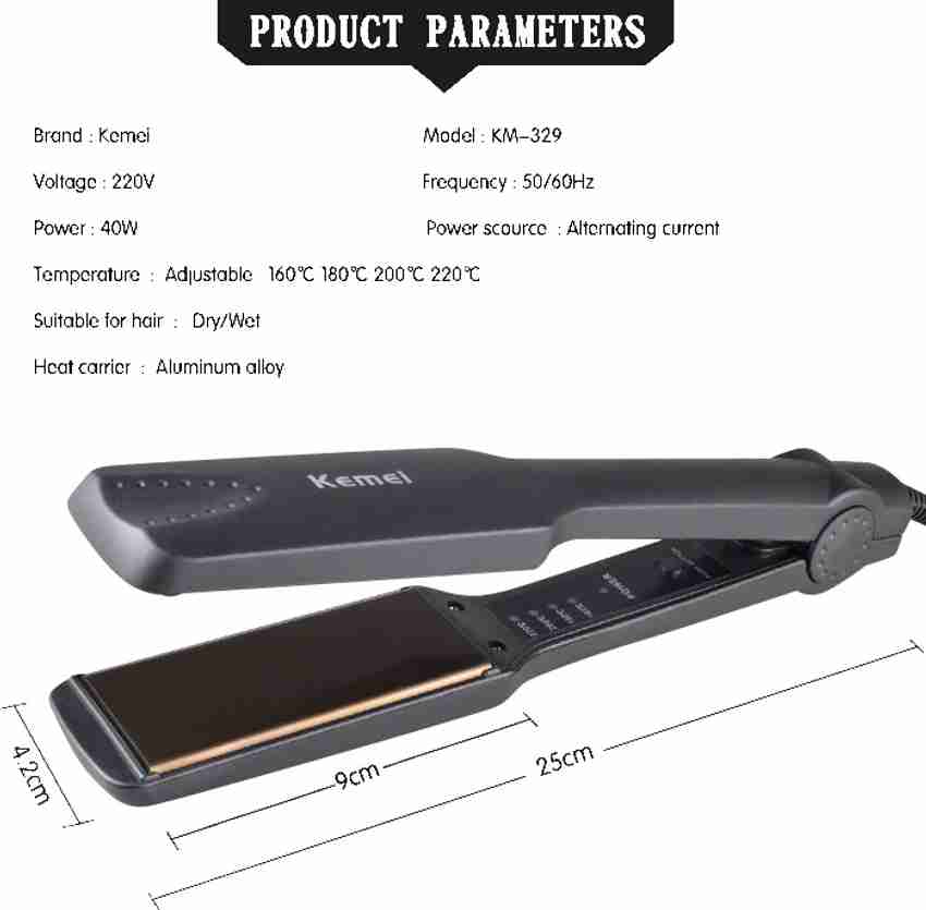 Km 329 hair straightener review hotsell