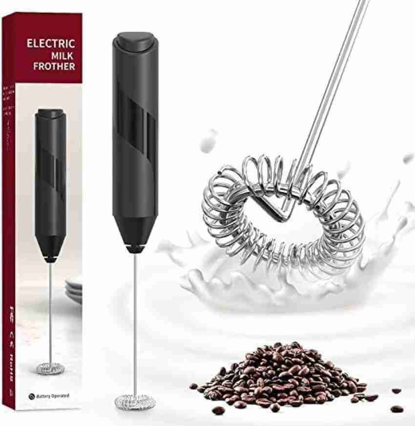 ALWAFLI Milk Frother Rechargeable Handheld, Electric Whisk Coffee Frother  Mixer 50 W Electric Whisk, Chopper, Hand Blender, Stand Mixer - Price  History