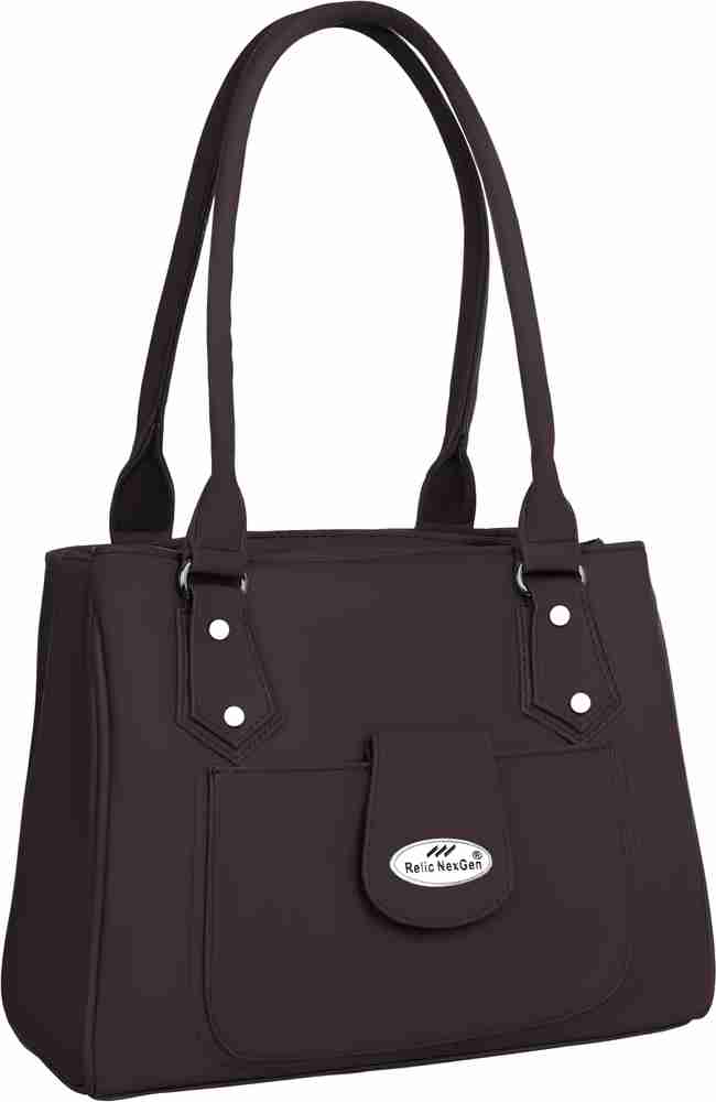 Buy Relic NexGen Women Brown Handbag Brown Online Best Price in