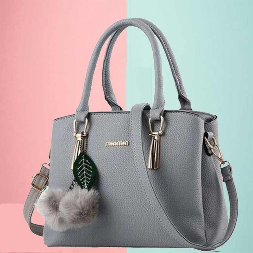 Grey color bag shop