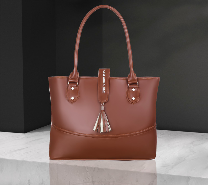 Buy Snappy Women Brown Shoulder Bag Brown Online Best Price in