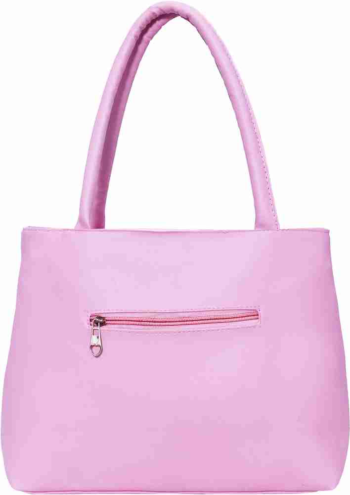 Pink colour top handbags