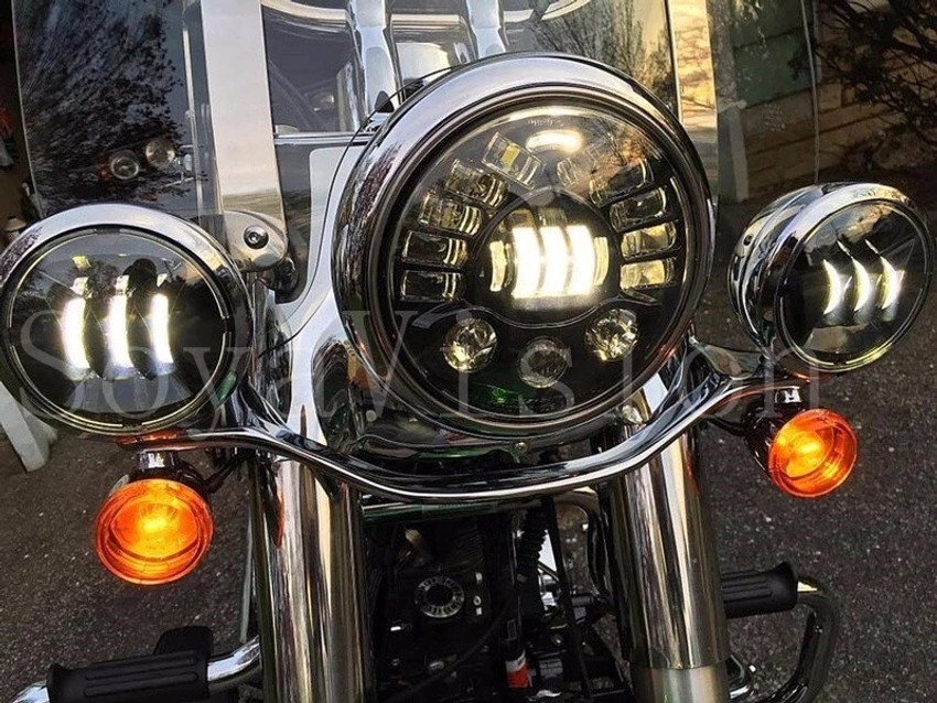 AutoPowerz LED Fog Light for Harley Davidson Bajaj Avenger 150