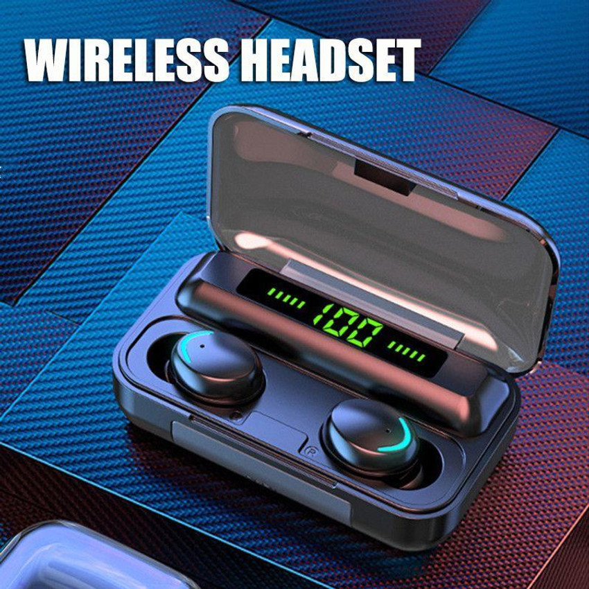 WOF F9 5 Earbuds TWs buds 5.1 Earbuds with 280H Playtime