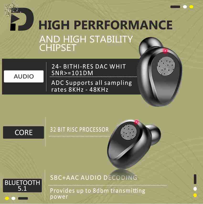 NP SERIES Premium TWS F9 True Wireless Headset with Power Bank