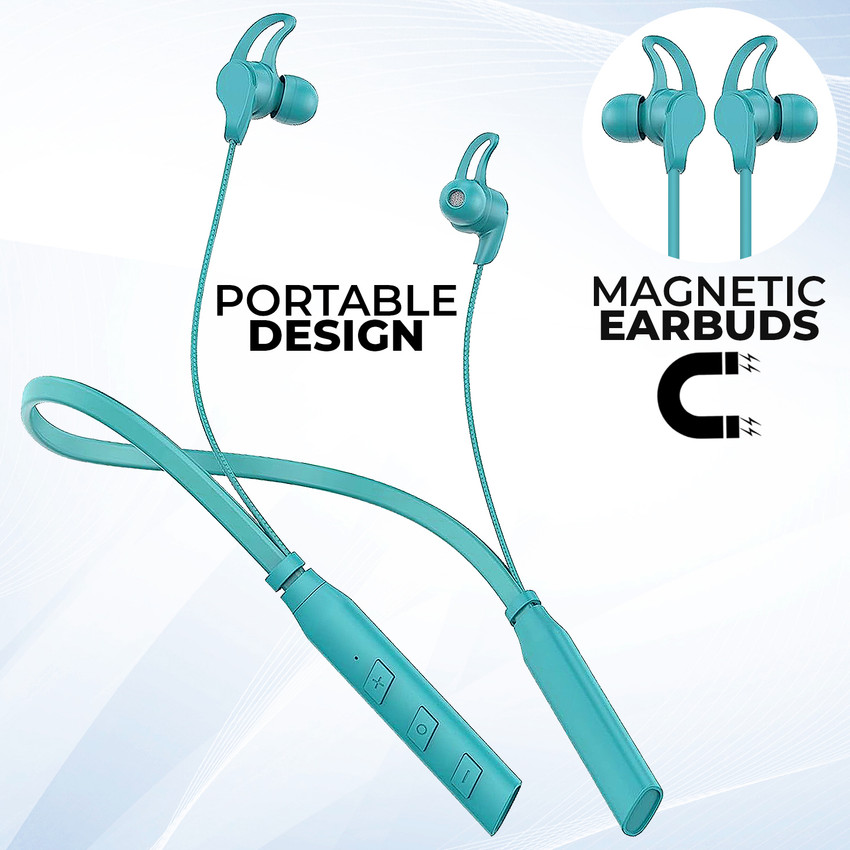 WRADER BT Prime Sports Bluetooth Earphone with CVC Cancelling 10hrs Playtime Neckband Bluetooth Price in India Buy WRADER BT Prime Sports Bluetooth Earphone with CVC Cancelling 10hrs Playtime Neckband...