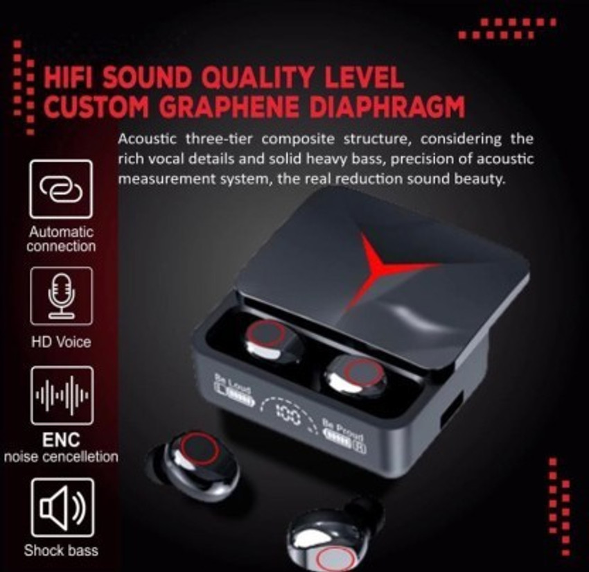 YAMAY Headphone Earbuds M90 PRO with Power Bank ASAP Charge