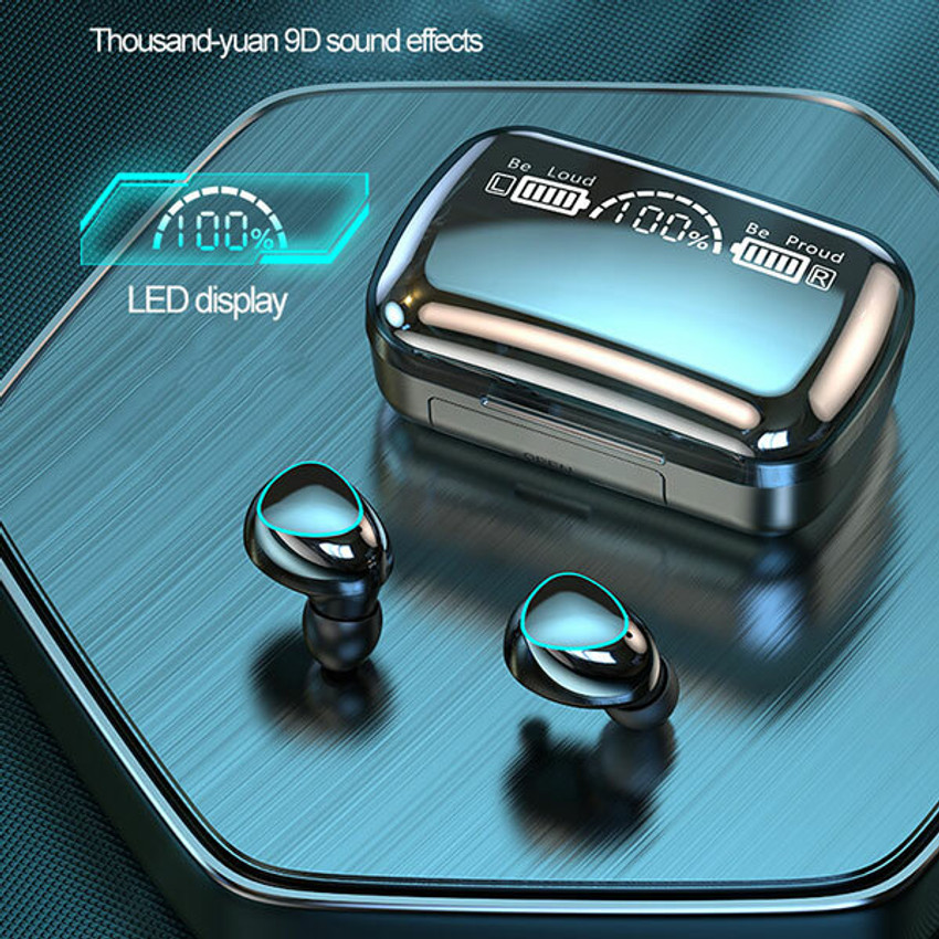 3500mah led bluetooth wireless earphones store