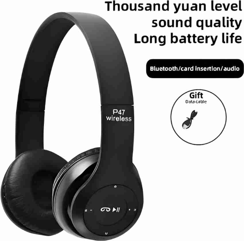 GDS FLIPKART SE P47 Wireless Bluetooth Headphones HD Sound and Bass Mic Bluetooth Price in India Buy GDS FLIPKART SE P47 Wireless Bluetooth Headphones HD Sound and Bass Mic Bluetooth Online GDS Flipka...