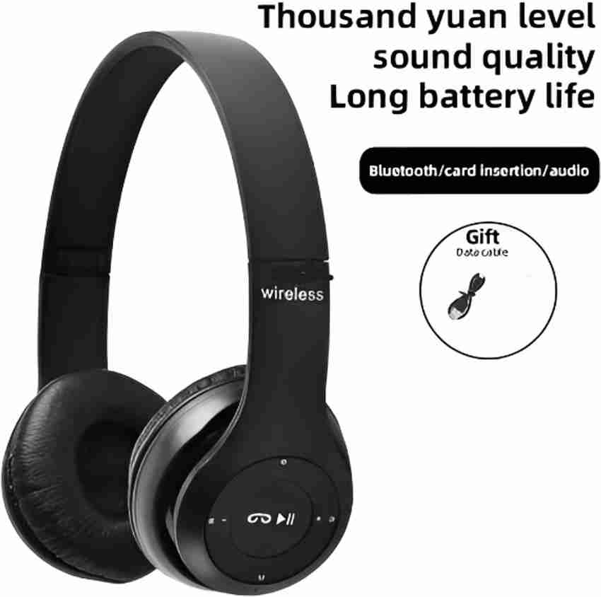 TWS ECK PP47 Wireless Bluetooth Over Ear Headphones Best Wireless Gaming Bluetooth Wired Price in India Buy TWS ECK PP47 Wireless Bluetooth Over Ear Headphones Best Wireless Gaming Bluetooth