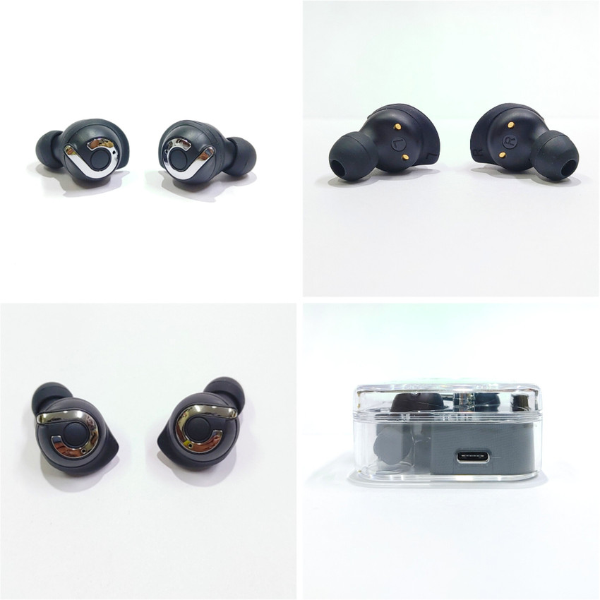 Athens Crystal buds with Unique Transparent Design Heavy Bass BT