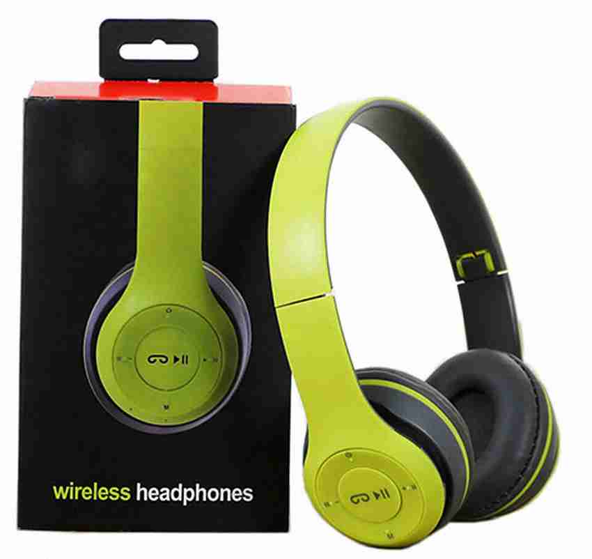 Techobucks Foldable Bluetooth Headset Bluetooth Wired for Boys