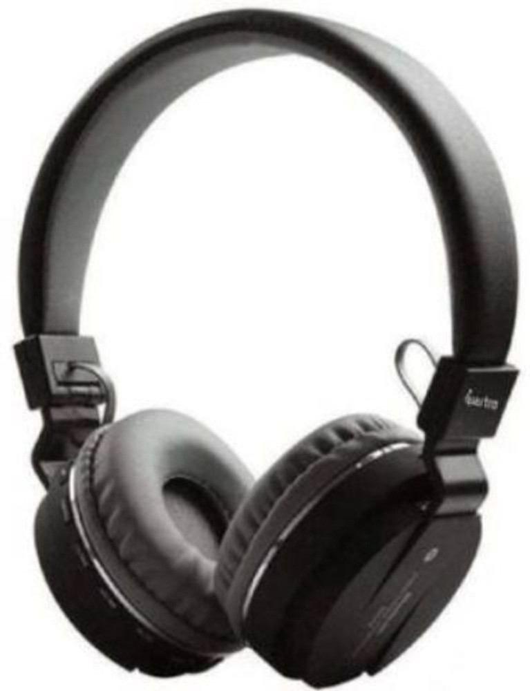Bluetooth headphones with micro sd card clearance
