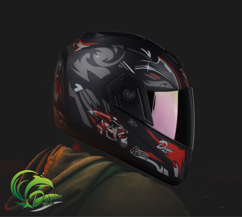 DALPHIN MODA ABS Material Shell Full Face Helmet Unti UV Scratch