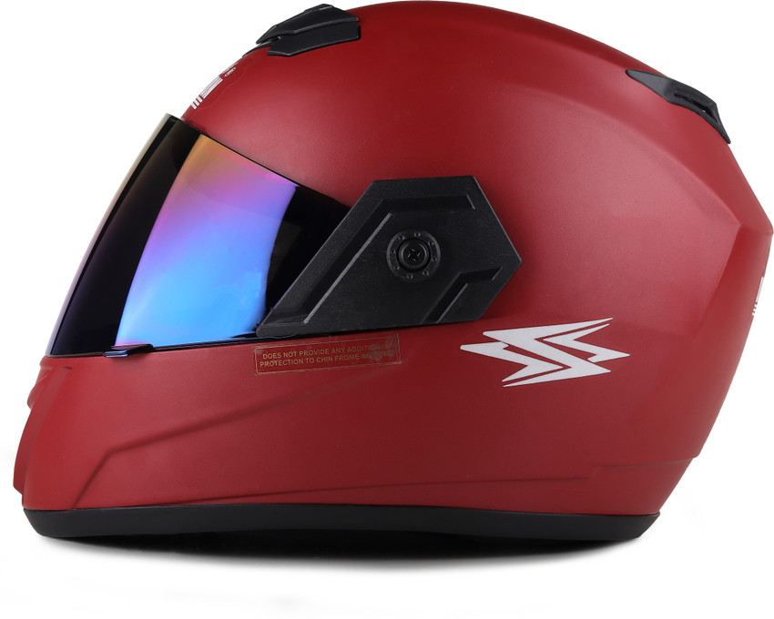 Colourful shop motorbike helmets