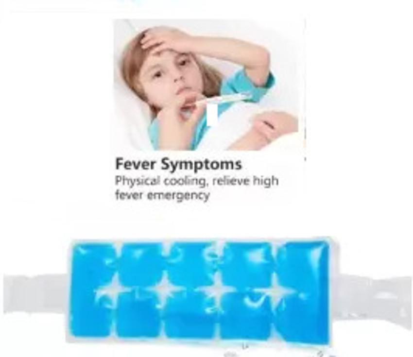 Fever cold pack forehead store