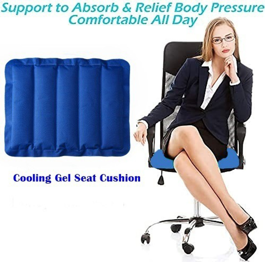 ExpressHub Pack of 2 Comfort Gel Auto Cool Cushion Seat Best