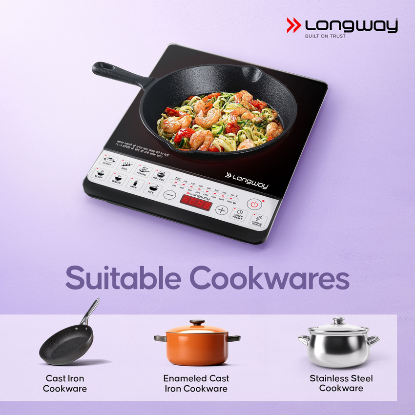 Longway Cruiser IC 2000 W Induction Cooktop Buy Longway Cruiser IC 2000 W Induction Cooktop Online at best price in India Flipkart