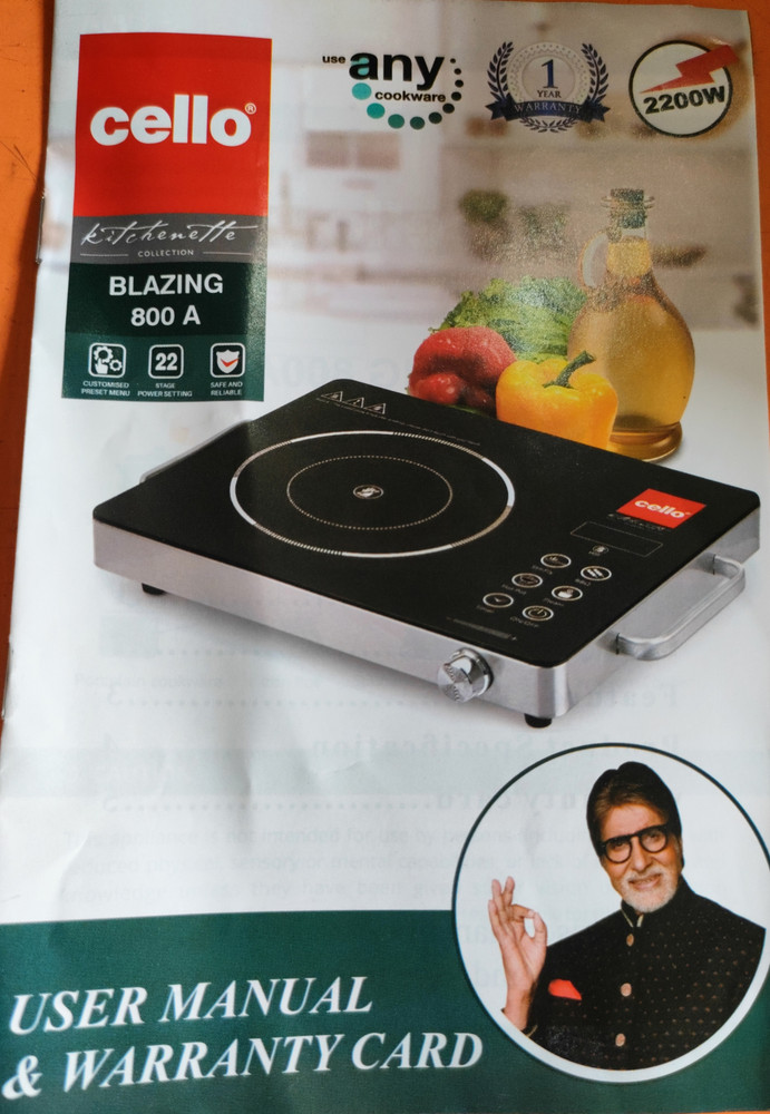 cello 800A Radiant Cooktop Buy cello 800A Radiant Cooktop Online