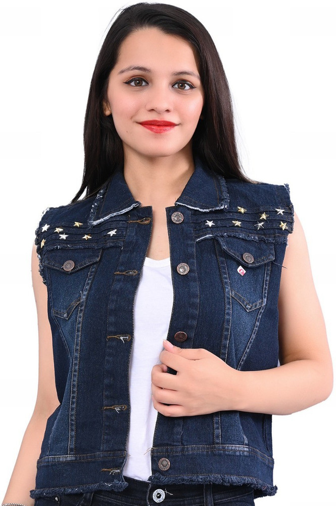 Flipkart denim clearance jackets for womens