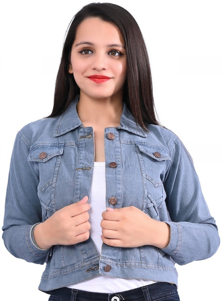 Flipkart denim jackets for womens 2025