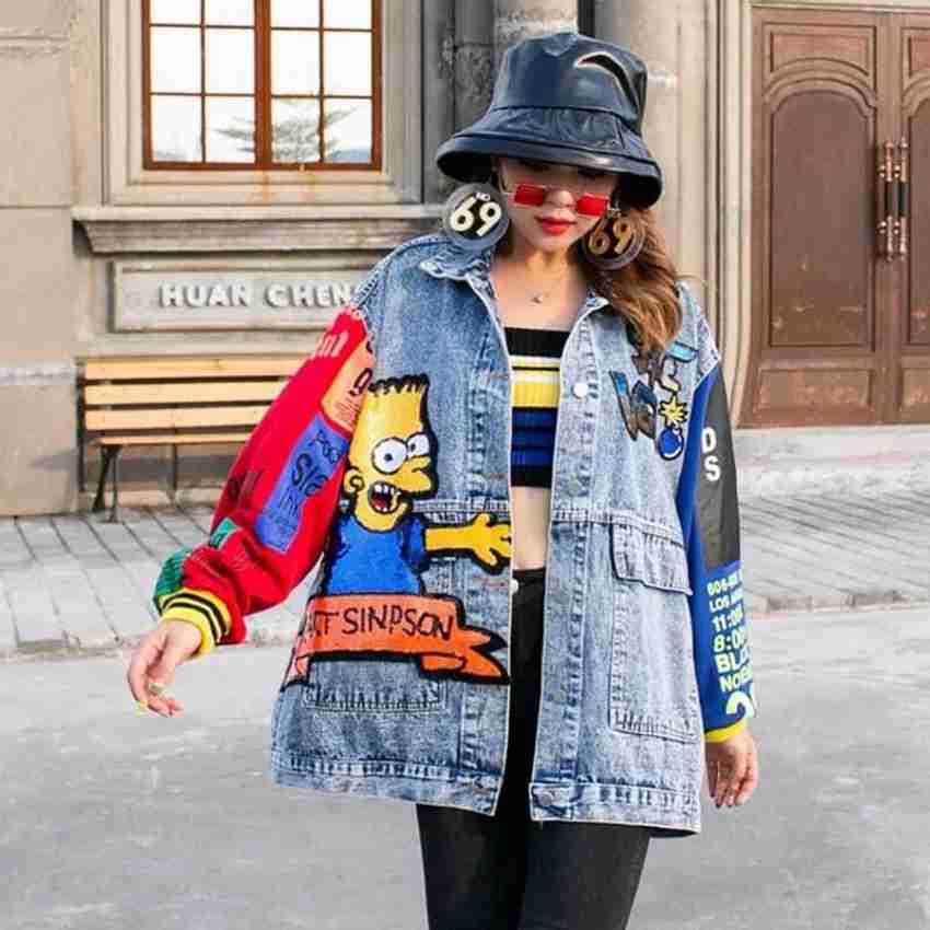 simran collections Full Sleeve Self Design Women Denim Jacket Buy simran collections Full Sleeve Self Design Women Denim Jacket Online at Best Prices in India Flipkart
