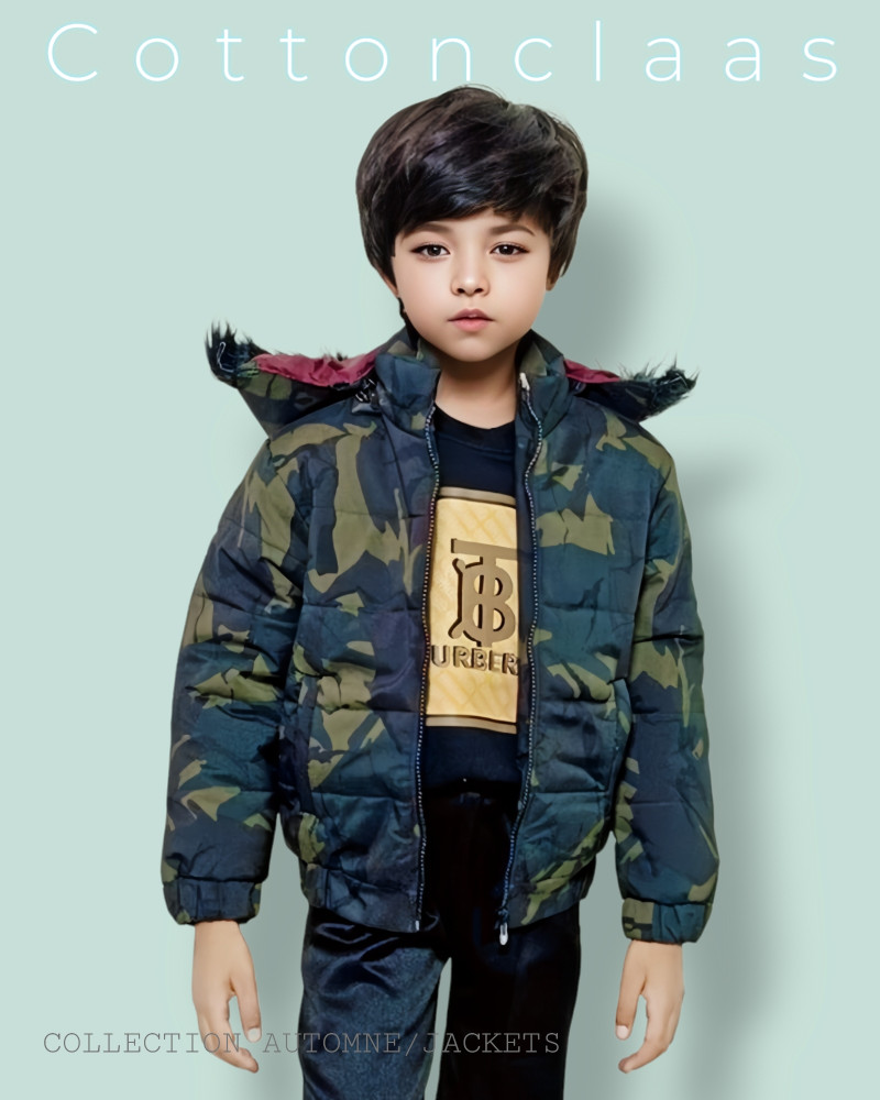 Cotton Claas Full Sleeve Printed Boys Jacket Buy Cotton Claas