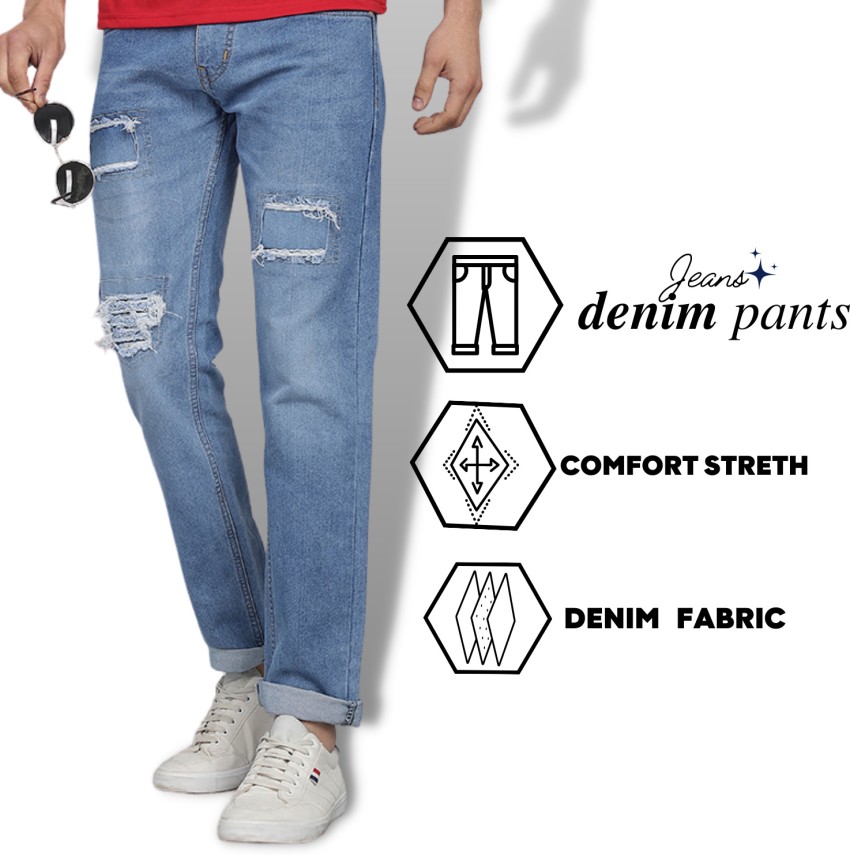 Buy now Wrogn Mens blue slim fit midrise jeans WROGN by Virat Kohli  WPJN2142S