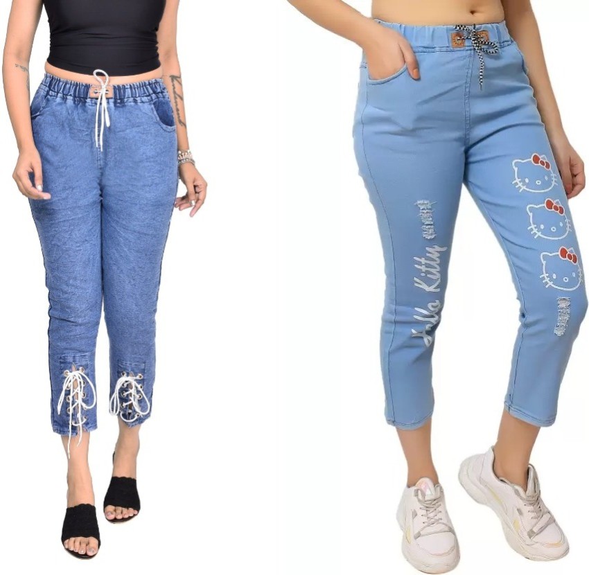 NEHA FASHION Regular Girls Multicolor Jeans - Buy NEHA FASHION