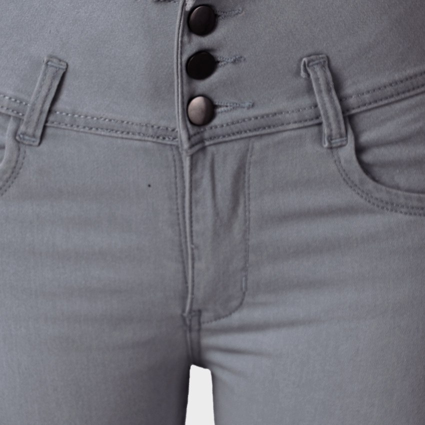 Button wali jeans top