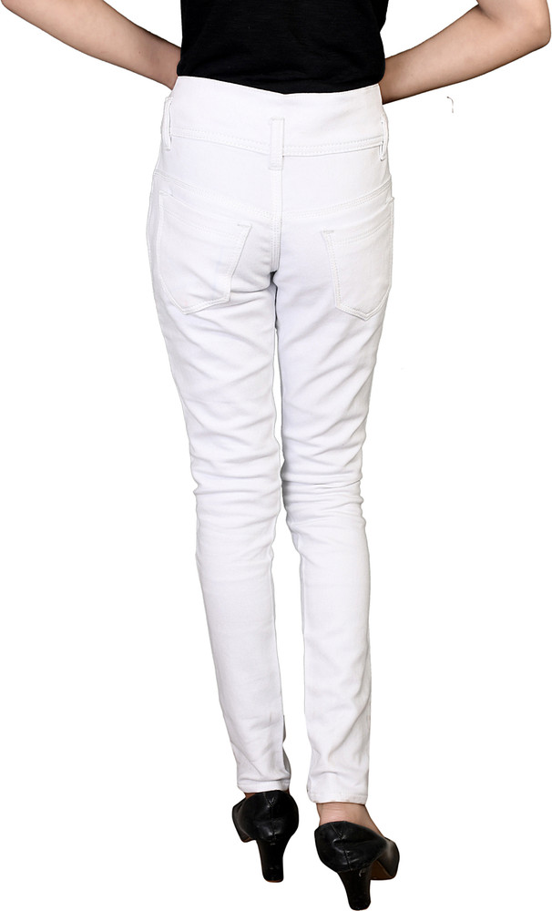 White jeans for little girls on sale