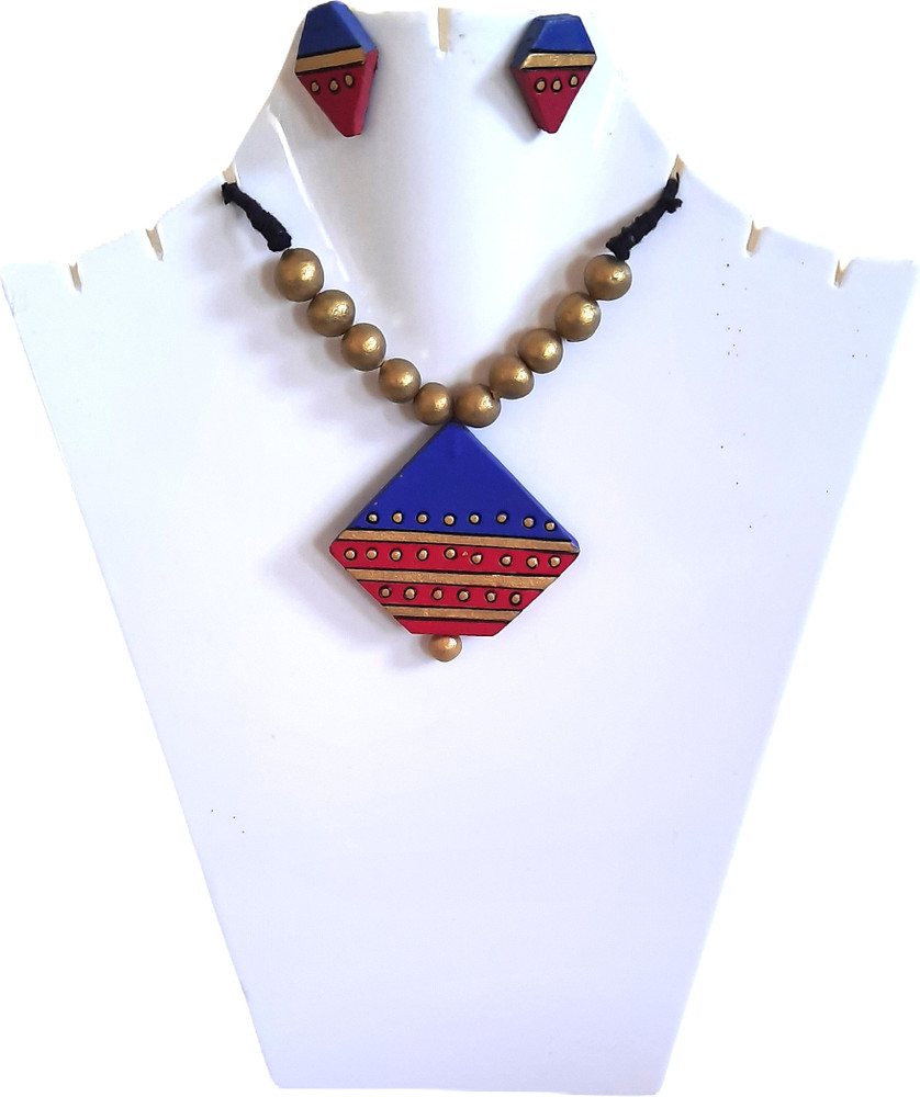 terracott Terracotta Multicolor Jewellery Set Price in India Buy terracott Terracotta Multicolor Jewellery Set Online at Best Prices in India Flipkart