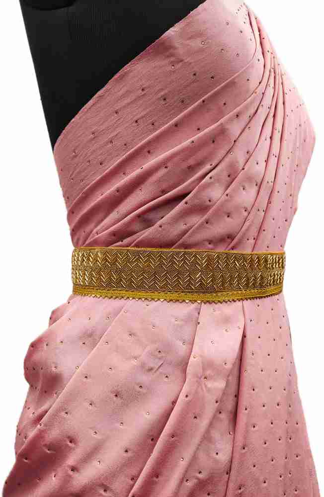 Buy Purala saree waist hip belt kamarband chiku at