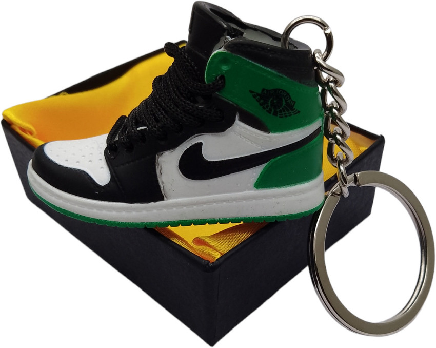 Tiny Tim 3D Shoe Sneaker AJ Keychain Handcrafted Laces Hain